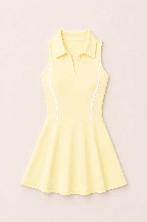 Vestido Deportivo 2 en 1 | Falda Short con Bolsillo